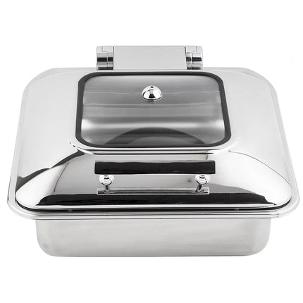 Nồi Hâm Nóng Thức Ăn 2/3 Khổ Tablecraft CW40163 Nắp Bản Lề Cảm Ứng Từ