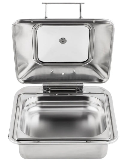 Nồi Hâm Nóng Thức Ăn 2/3 Khổ Tablecraft CW40163 Nắp Bản Lề Cảm Ứng Từ