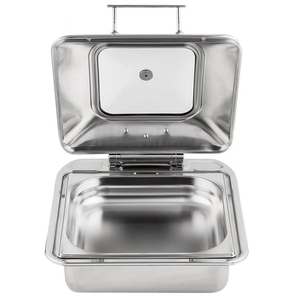 Nồi Hâm Nóng Thức Ăn 2/3 Khổ Tablecraft CW40163 Nắp Bản Lề Cảm Ứng Từ