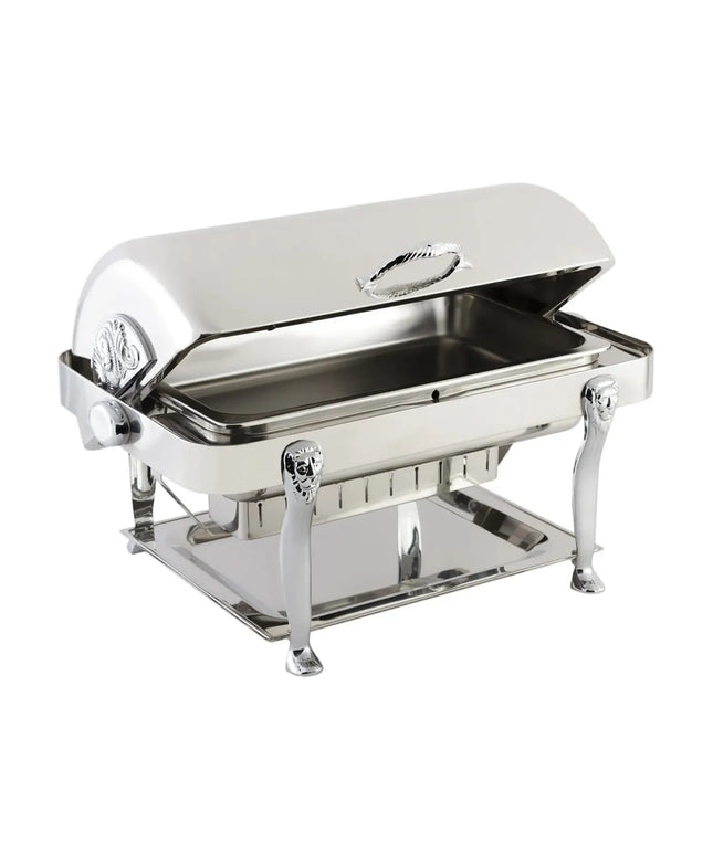 Nồi Hâm Nóng Thức Ăn Bon Chef 18040CH Full Size Nắp Cuốn Kèm Bộ Đốt Nhiên Liệu