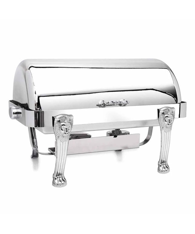 Nồi Hâm Nóng Thức Ăn Chữ Nhật Eastern Tabletop 3114LH-SS 7.6 l Nắp Cuốn Thép Không Gỉ