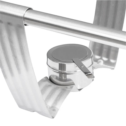 Nồi Hâm Nóng Thức Ăn Nguyên Khổ Vollrath 99860 Nắp Rời Dùng Nhiên Liệu