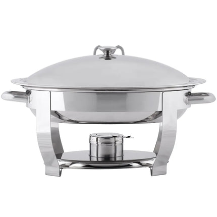 Nồi Hâm Nóng Thức Ăn Oval Vollrath 46500 Nắp Rời Dùng Nhiên Liệu