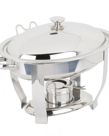 Nồi Hâm Nóng Thức Ăn Oval Vollrath 46501 Nắp Rời Dùng Nhiên Liệu