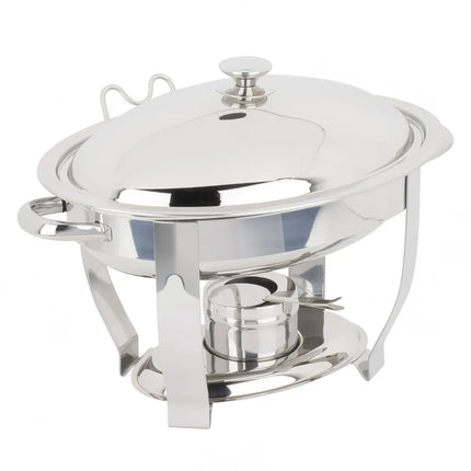 Nồi Hâm Nóng Thức Ăn Oval Vollrath 46501 Nắp Rời Dùng Nhiên Liệu