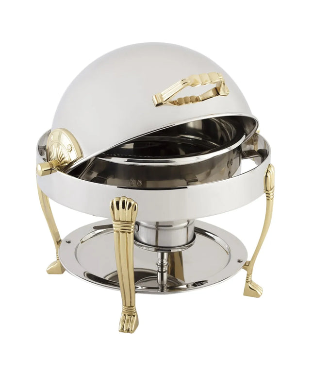 Nồi Hâm Nóng Thức Ăn Tròn Bon Chef 12014 2.8 l Nắp Cuốn Kèm Bộ Đốt Nhiên Liệu