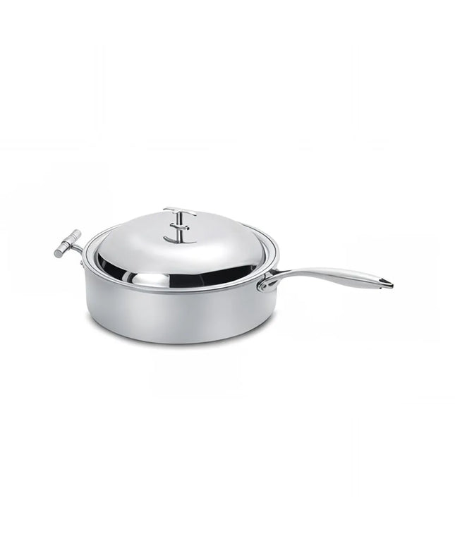 Nồi Hâm Nóng Thức Ăn Tròn Cảm Ứng Từ Eastern Tabletop 5914B 3.8 lít Nắp Rời, Inox