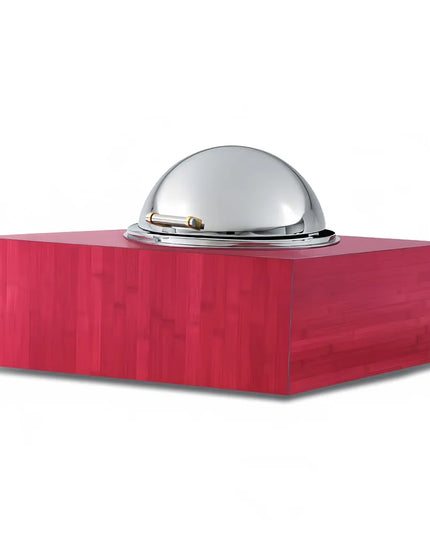 Nồi Hâm Nóng Thức Ăn Tròn Vollrath 46268 Nắp Cuốn Kèm Bộ Đốt Nhiên Liệu