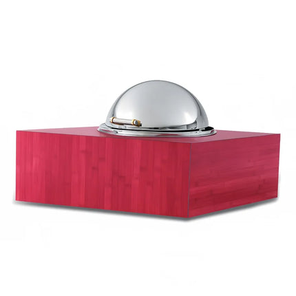 Nồi Hâm Nóng Thức Ăn Tròn Vollrath 46268 Nắp Cuốn Kèm Bộ Đốt Nhiên Liệu