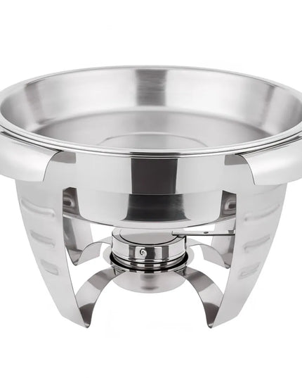 Nồi Hâm Nóng Thức Ăn Tròn Vollrath 49522 Nắp Rời Dùng Nhiên Liệu