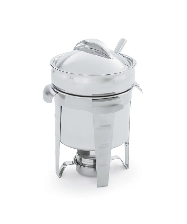Nồi Hâm Nóng Thức Ăn Tròn Vollrath 49524 Nắp Rời Dùng Nhiên Liệu