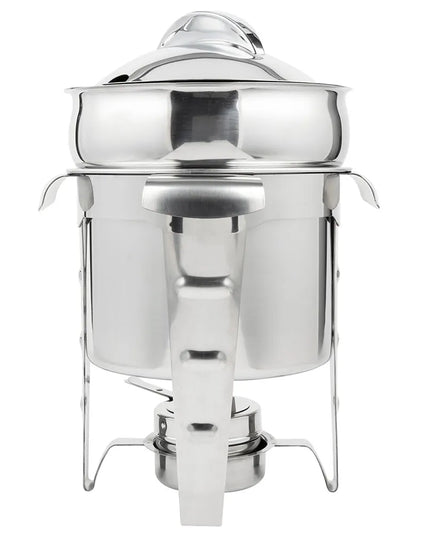 Nồi Hâm Nóng Thức Ăn Tròn Vollrath 49524 Nắp Rời Dùng Nhiên Liệu