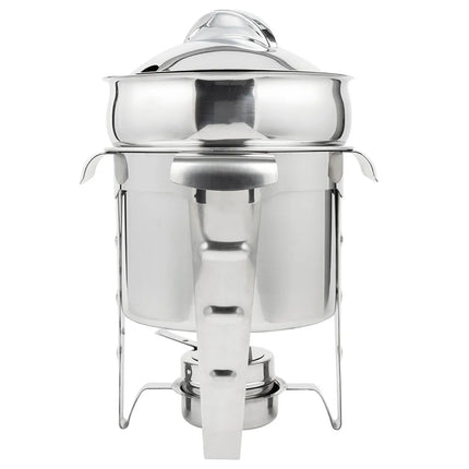 Nồi Hâm Nóng Thức Ăn Tròn Vollrath 49524 Nắp Rời Dùng Nhiên Liệu