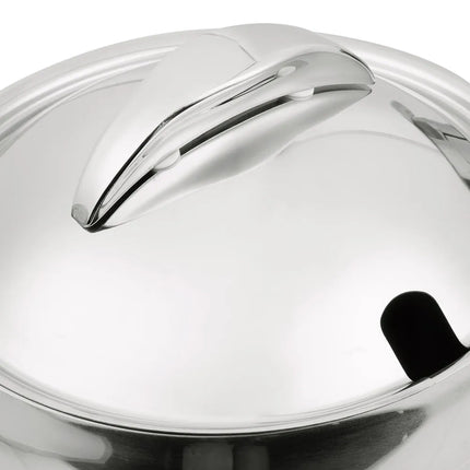 Nồi Hâm Nóng Thức Ăn Tròn Vollrath 49524 Nắp Rời Dùng Nhiên Liệu