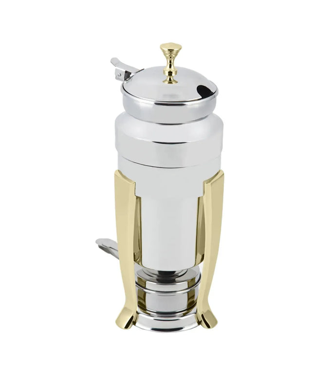 Nồi Hâm Nóng Tròn Bon Chef 30004 Nắp Bản Lề Dùng Nhiên Liệu