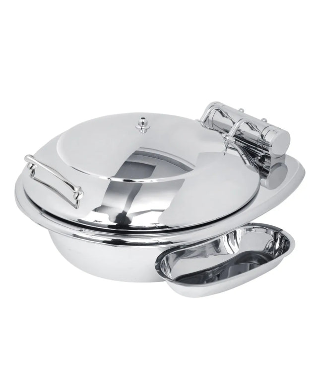 Nồi Hâm Nóng Tròn Cảm Ứng Từ Eastern Tabletop 3938 5.7 lít Nắp Bản Lề Thép Không Gỉ