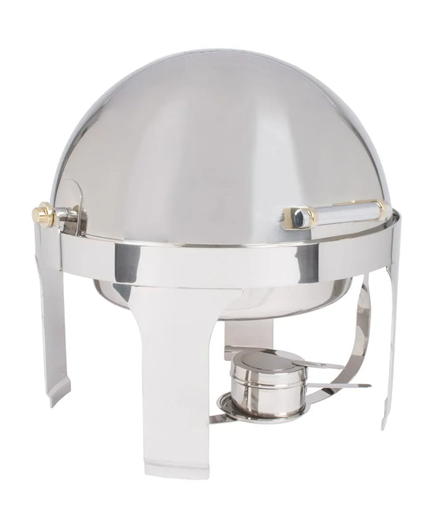 Nồi Hâm Nóng Tròn Vollrath 46070 Nắp Cuốn Đốt Cồn