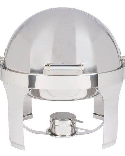 Nồi Hâm Nóng Tròn Vollrath 46070 Nắp Cuốn Đốt Cồn