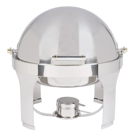 Nồi Hâm Nóng Tròn Vollrath 46070 Nắp Cuốn Đốt Cồn