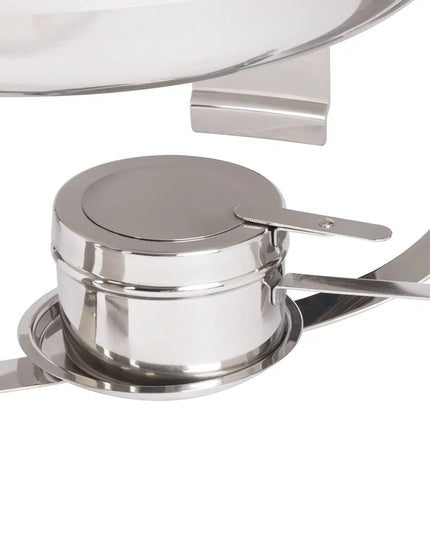 Nồi Hâm Nóng Tròn Vollrath 46070 Nắp Cuốn Đốt Cồn