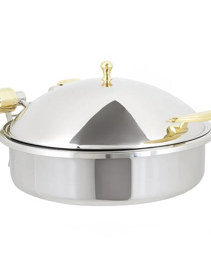 Nồi Hâm Nóng Tròn Vollrath 46121 Nắp Bản Lề Dùng Từ