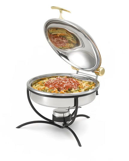Nồi Hâm Nóng Tròn Vollrath 46121 Nắp Bản Lề Dùng Từ