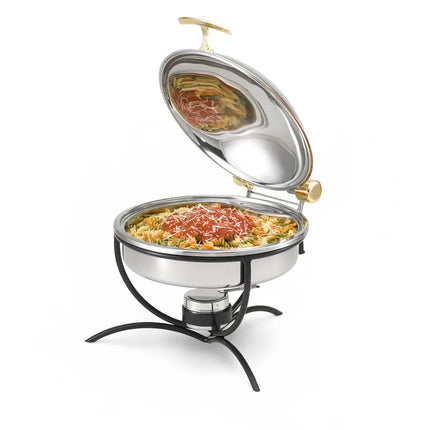 Nồi Hâm Nóng Tròn Vollrath 46121 Nắp Bản Lề Dùng Từ
