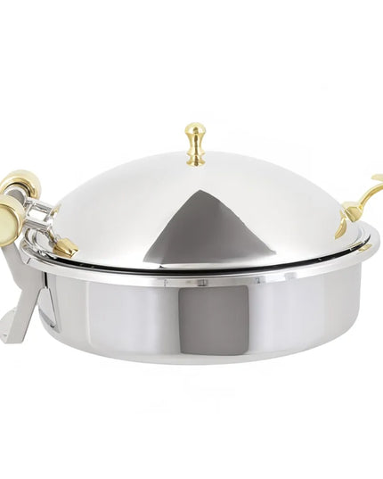 Nồi Hâm Nóng Tròn Vollrath 46121 Nắp Bản Lề Dùng Từ
