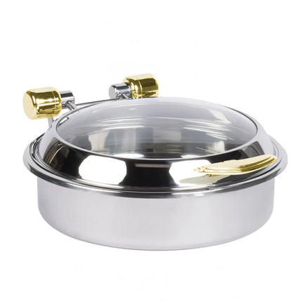 Nồi Hâm Nóng Tròn Vollrath 46124 Nắp Bản Lề Dùng Từ