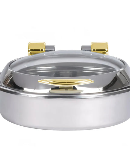 Nồi Hâm Nóng Tròn Vollrath 46124 Nắp Bản Lề Dùng Từ