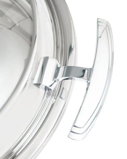 Nồi Hâm Nóng Tròn Vollrath 46125 Nắp Bản Lề Cảm Ứng Từ