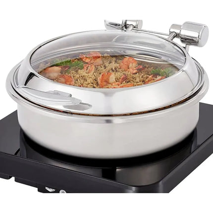 Nồi Hâm Nóng Tròn Vollrath 46125 Nắp Bản Lề Cảm Ứng Từ