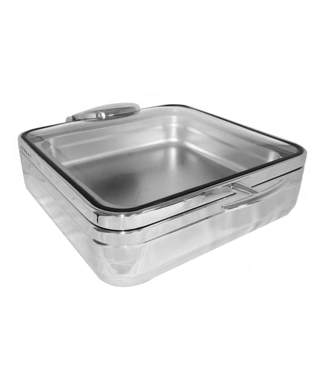 Nồi Hâm Nóng Vuông Cảm Ứng Từ Spring USA 2574-6/23 5.7 lít Nắp Kính Tháo Rời Inox