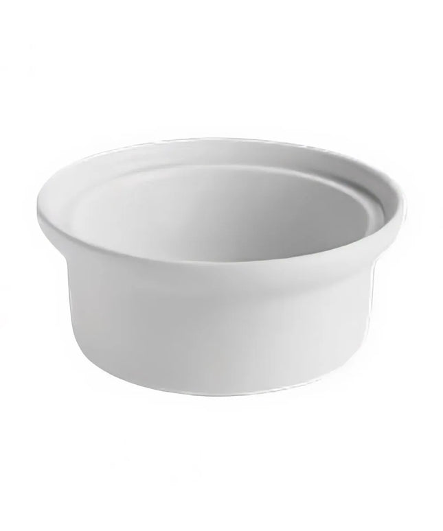 Nồi Hầm Tròn Hall China HL630BBWA 266 ml - Sứ, Trắng Sáng