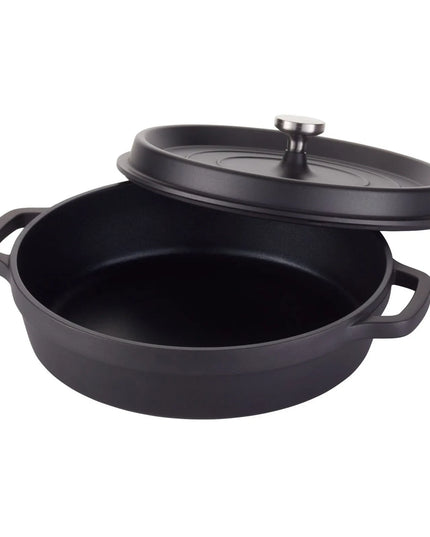 Nồi Hầm Tròn Ironlite Spring USA 8656-8/28 2.55 l - Nhôm, Đen