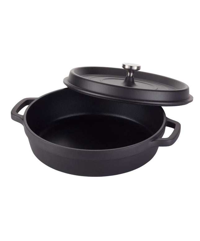 Nồi Hầm Tròn Ironlite Spring USA 8656-8/28 2.55 l - Nhôm, Đen