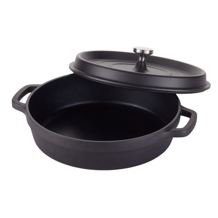Nồi Hầm Tròn Ironlite Spring USA 8656-8/28 2.55 l - Nhôm, Đen