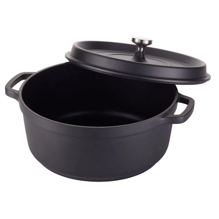 Nồi Hầm Tròn Ironlite Spring USA 8658-8/28 6.8 l - Nhôm, Đen