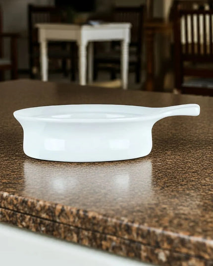 Nồi Hầm Tròn Libbey 911194801 Chef's Selection™ 295 ml - Sứ Porcelain, Aluma White™