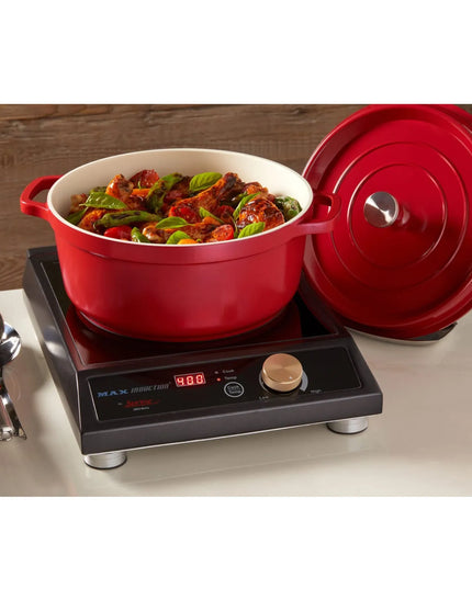 Nồi Hầm Tròn Spring USA 8658-5/28 Ironlite 6.8 l - Nhôm, Đỏ
