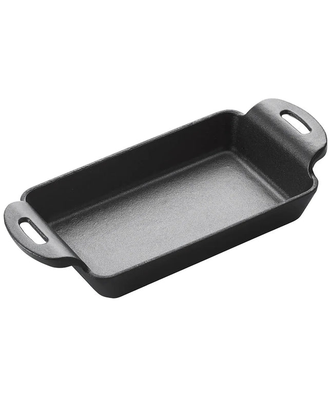 Nồi Phục Vụ Chữ Nhật Mini Cảm Ứng Winco CASM-7RT Gang Đúc Men Đen Nhám 17.8 cm x 12.1 cm