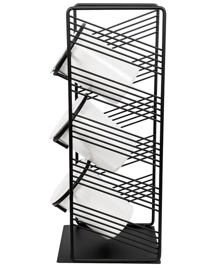 Ống Đựng Dao Dĩa 3 Ngăn Cal-Mil 4105-13 Khung Dây Kim Loại Màu Đen