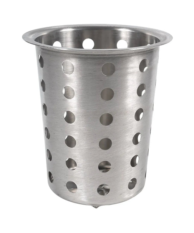 Ống Đựng Dao Dĩa Tròn Browne 80110 Đường Kính 9.5 cm Có Lỗ Thoát Nước Inox