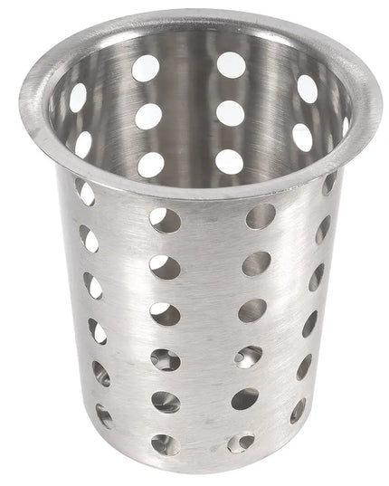 Ống Đựng Dao Dĩa Tròn Browne 80110 Đường Kính 9.5 cm Có Lỗ Thoát Nước Inox