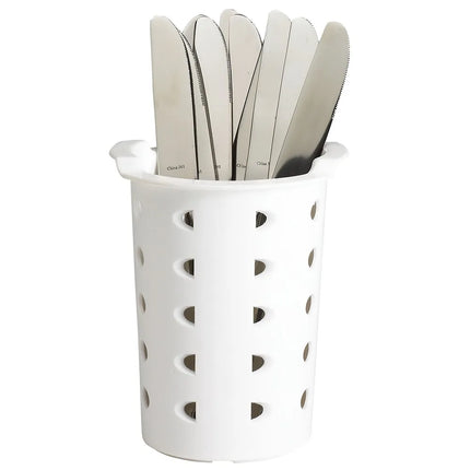 Ống Đựng Dao Muỗng Nĩa Cambro FWC56148 - Màu Trắng