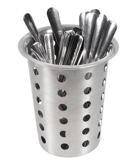 Ống Đựng Dao Muỗng Nĩa Tablecraft 34 11.4 cm x 11.4 cm x 14 cm, Inox