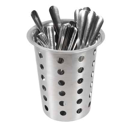 Ống Đựng Dao Muỗng Nĩa Tablecraft 34 11.4 cm x 11.4 cm x 14 cm, Inox