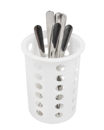 Ống Đựng Dao Muỗng Nĩa Tablecraft PP33 10.8 x 14 cm Nhựa Polypropylene Màu Trắng