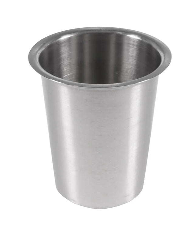 Ống Đựng Dao Muỗng Nĩa Tròn Browne 80113S 9.5 cm, Không Lỗ, Cao 14 cm, Inox