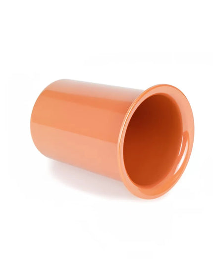 Ống Đựng Dao Muỗng Nĩa Tròn Cal-Mil 1017-62 11.4 cm, Cao 14 cm, Melamine, Màu Cam Terra Cotta